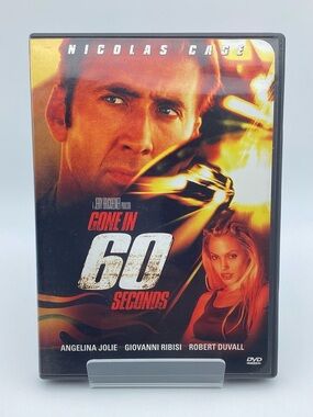 Gone In 60 Seconds DVD 2000 Widescreen Nicolas Cage Angelina Jolie